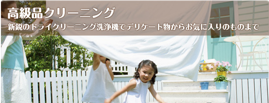 高級クリーニング